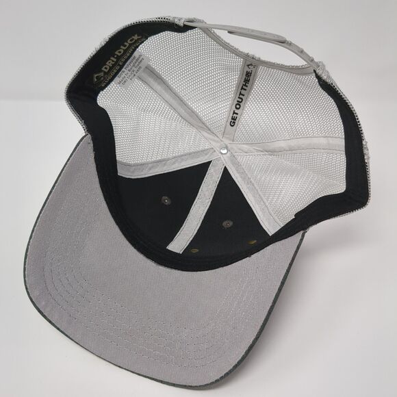 Oregon Farm & Home Snapback Trucker Hat Green OS Adjustable Mesh Back Dri-Duck - Picture 6 of 8